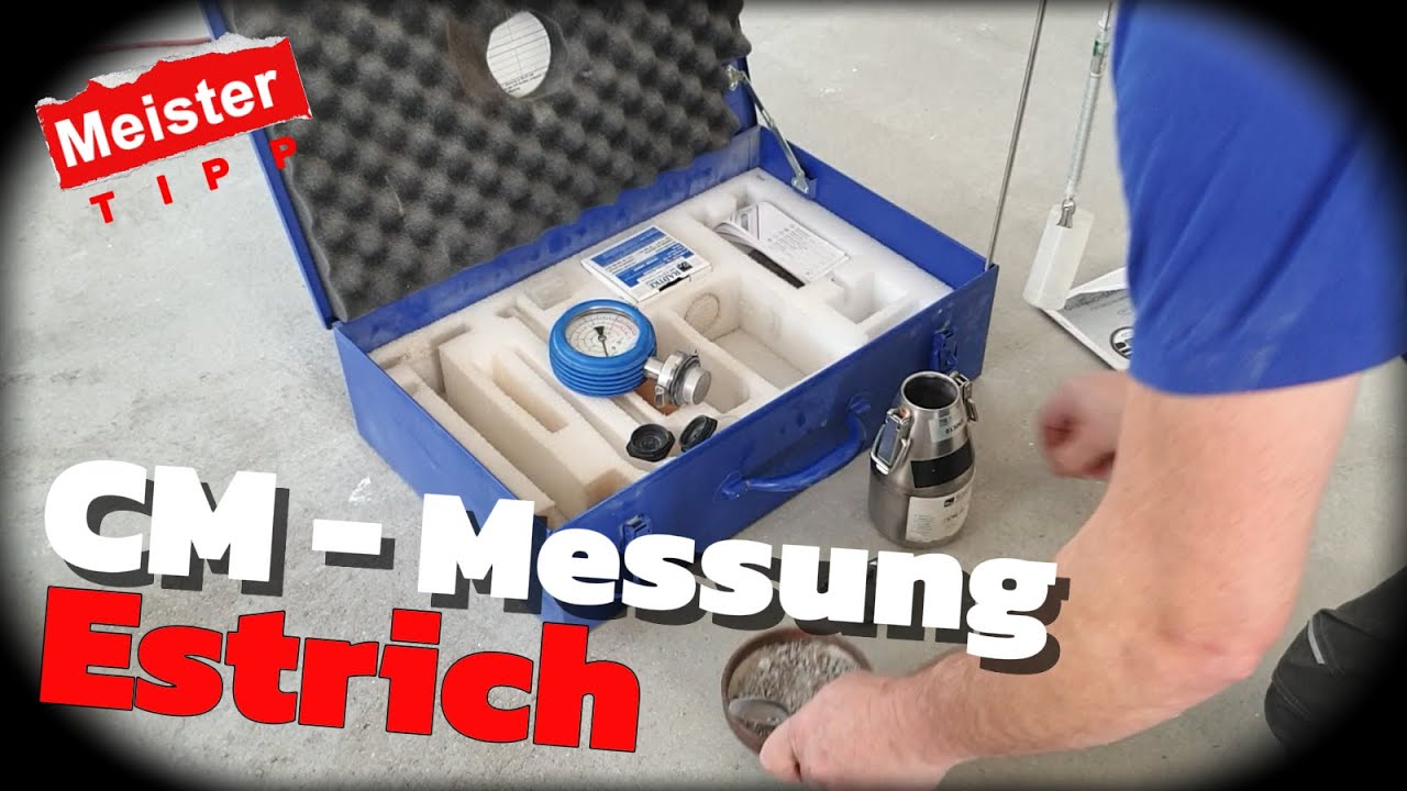 CM  Messung Estrich, Restfeuchte messen👍🏼 #fliesenlegen #tipps #tricks #heimwerken #baustelle #boden