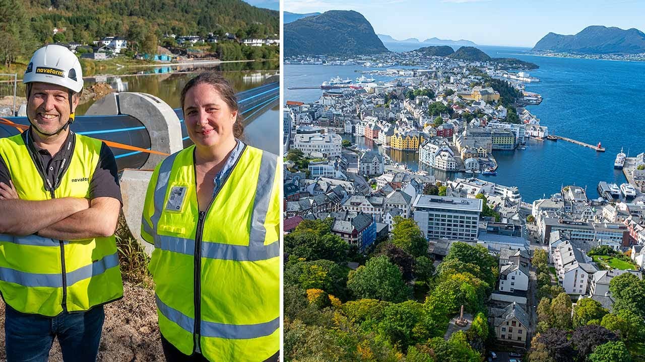 Rørbloggen: Stor leveranse til nytt vannforsyningsanlegg i Ålesund