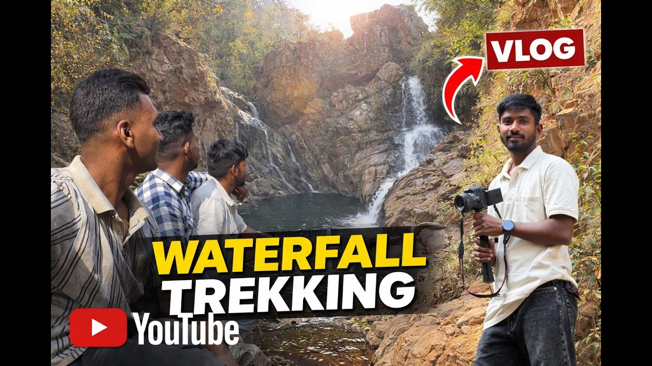 Hidden Waterfall in Sundargarh, Odisha 🌊 | Nature Adventure Vlog / Live With Ankit 🕊️