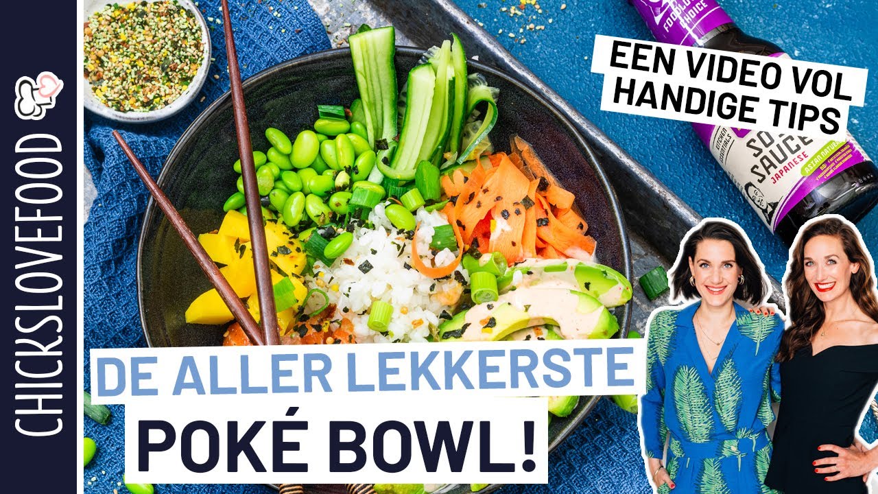 POKÉ BOWL MET ZALM | CHICKSLOVEFOOD