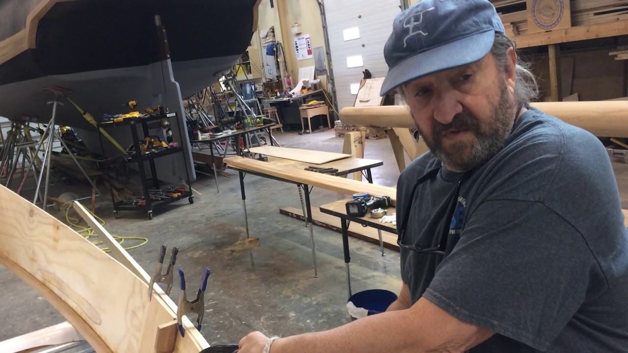 Installing Starboard Gunwale  Video#12  6May2020
