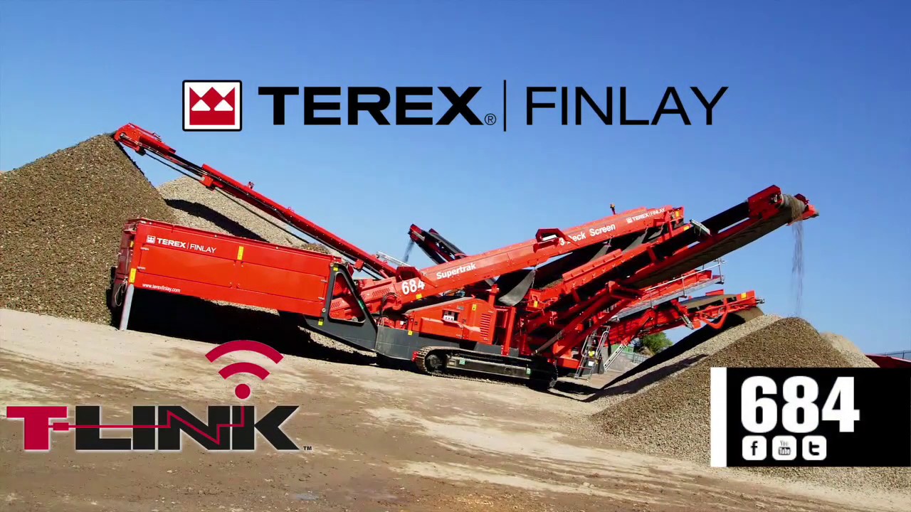 Terex Finlay 684 3-Deck Inclined Screener