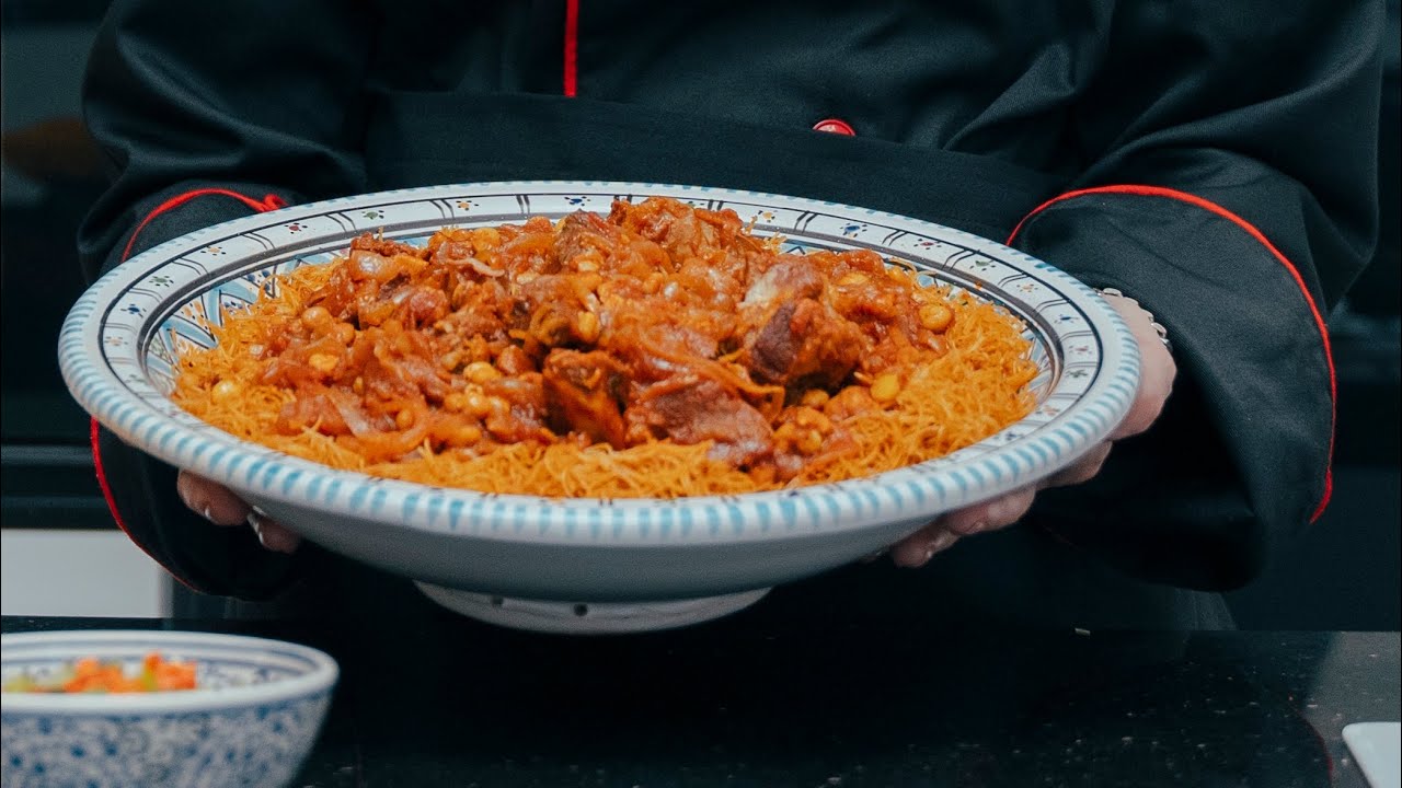 المكرونة المبوخة الليبية على أصولها من الشيف حنان العالم