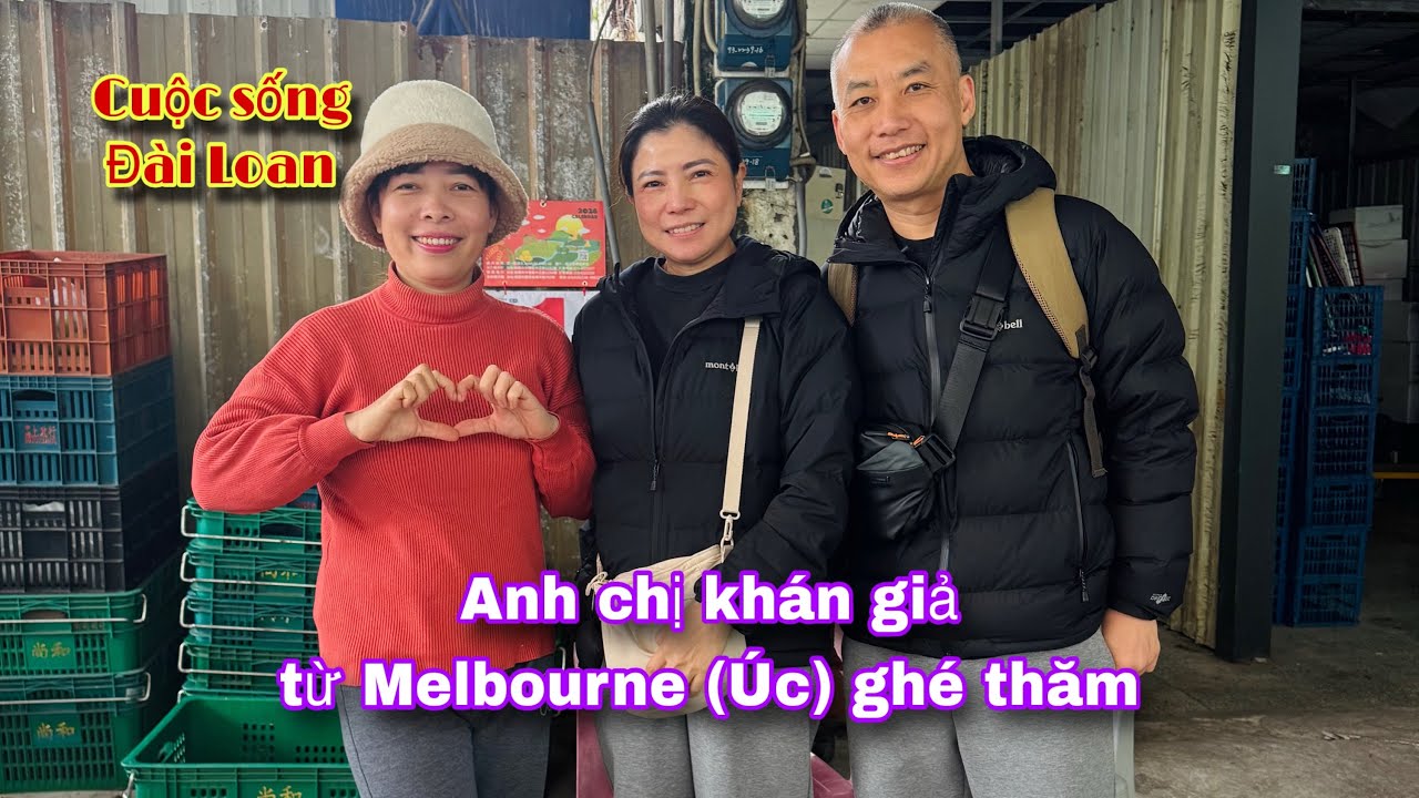 Gặp gỡ anh chị khán giả từ Úc ghé thăm @thaophuongcuocsongDaiLoan 