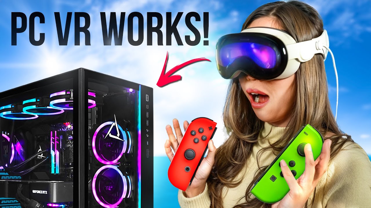 Как играть в игры VR для ПК на Apple Vision Pro: это потрясающе!