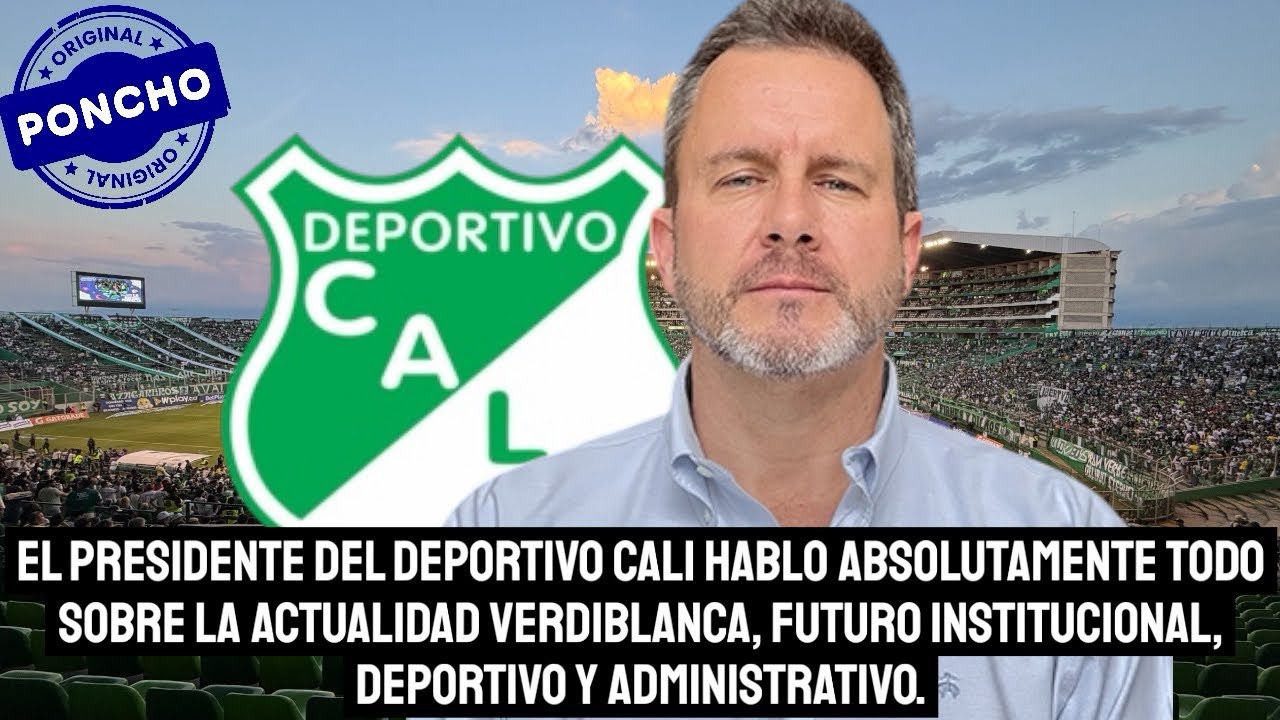 El presidente de #deportivocali ✅ habló de la actualidad y futuro institucional/deportiva del club.