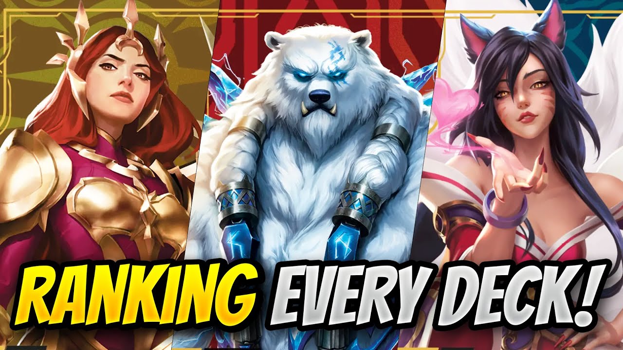 BEST PRO PLAYER DECK FOR EVERY LEGEND IN RIFTBOUND!