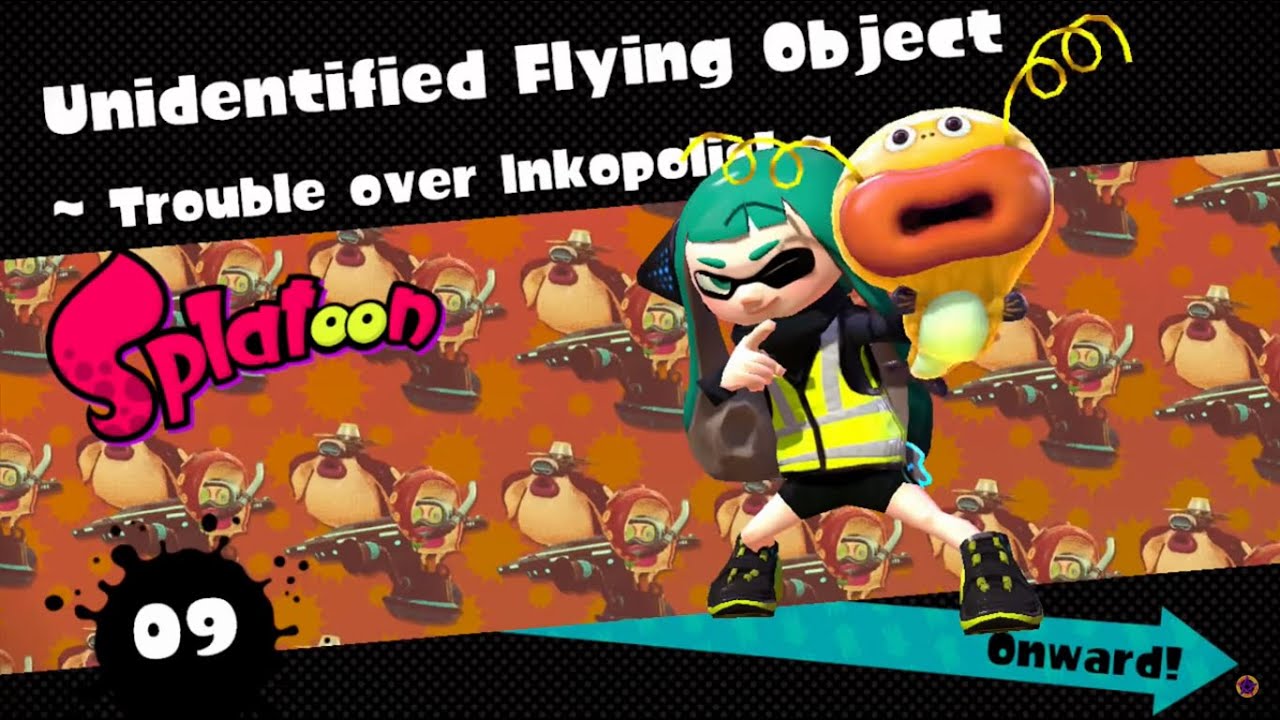 Splatoon- Level 9- Unidentified Flying Object