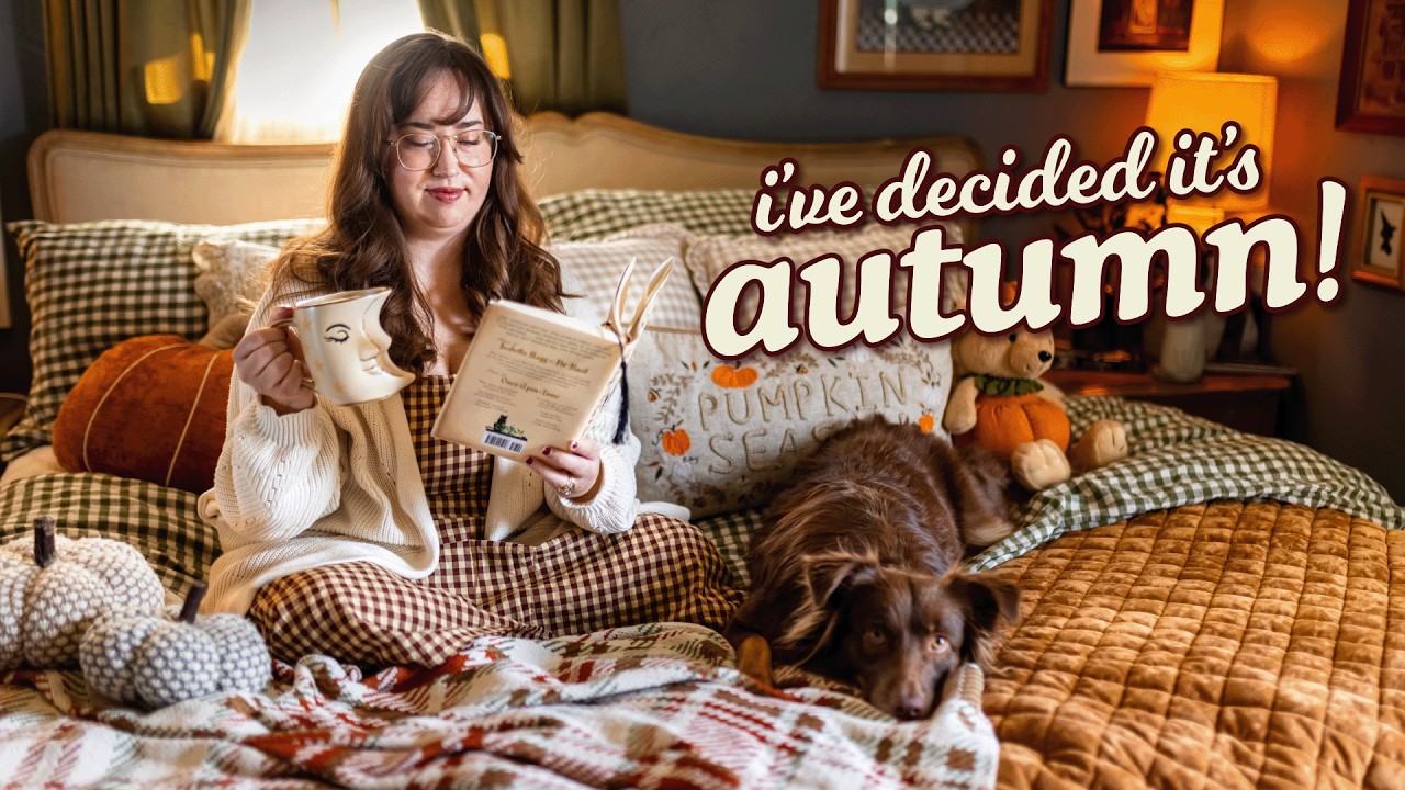 Украшаем дом к осени вместе 🍂 Уютная осенняя атмосфера, осенний декор и настроение в стиле фильма...