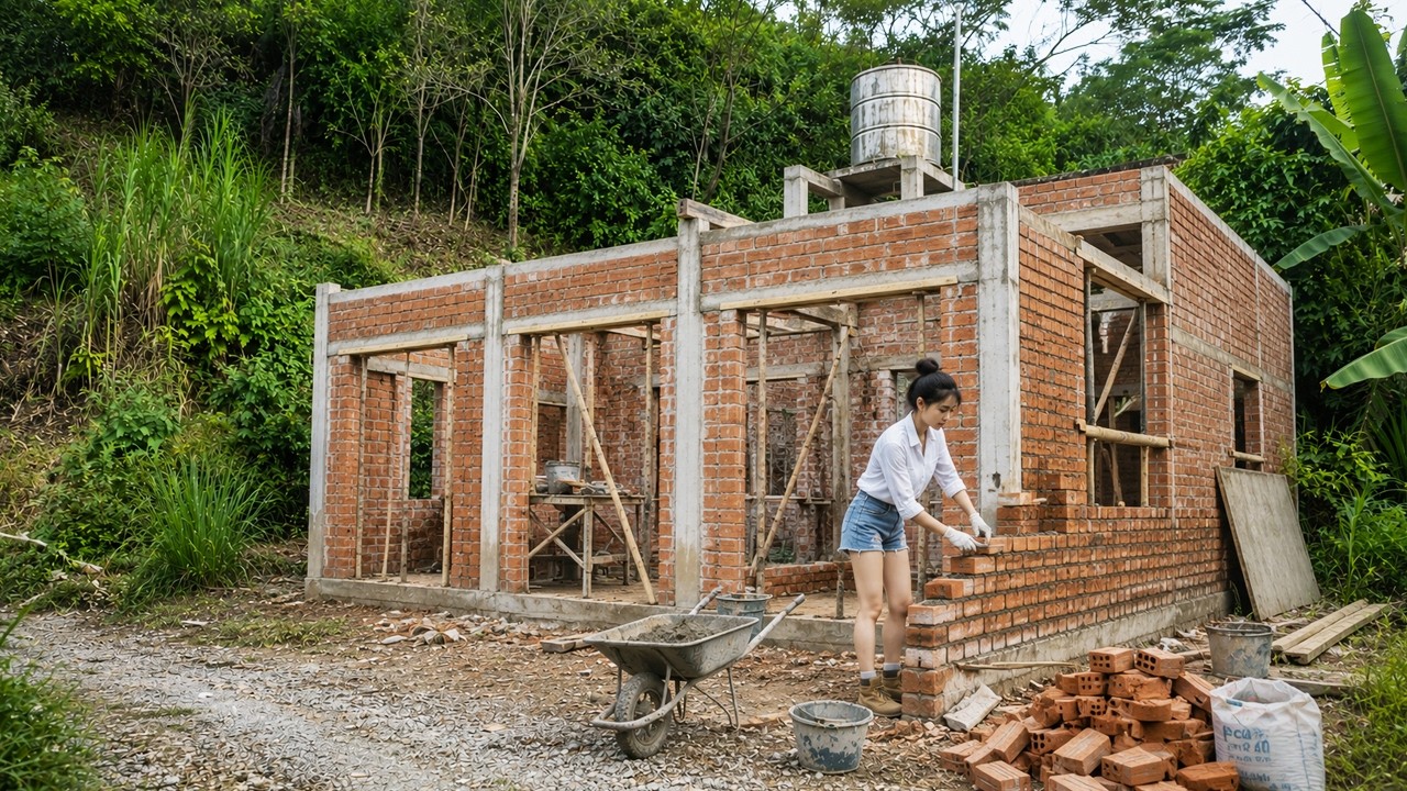 Kicked Out by Her Mother in Law, a Single Mom Bought an Old House and Renovated It to Build a New Li