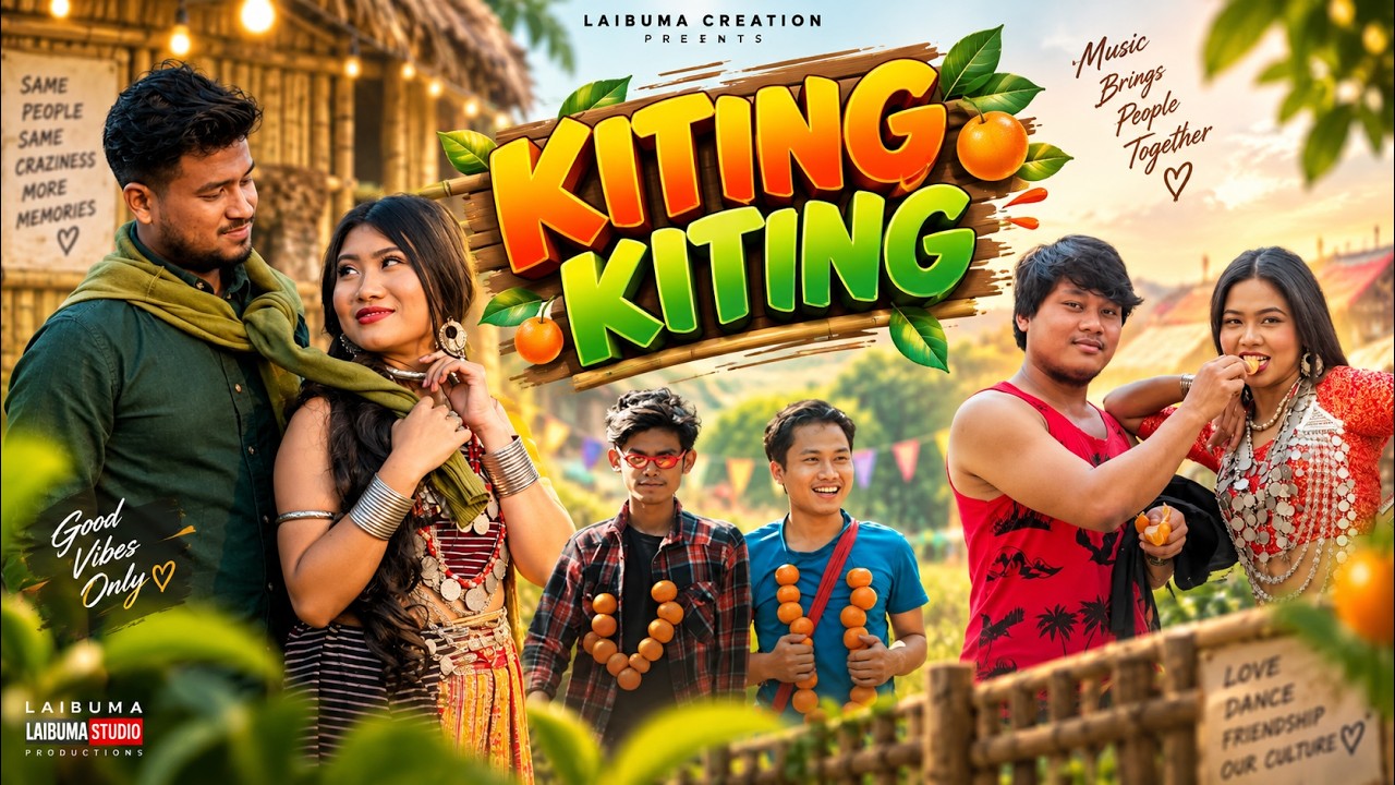 Kiting Kiting || New Kokborok Official Music Video || Mukesh Debbarma,Rimpi,Airisi,Kusum,Sahil || 4K