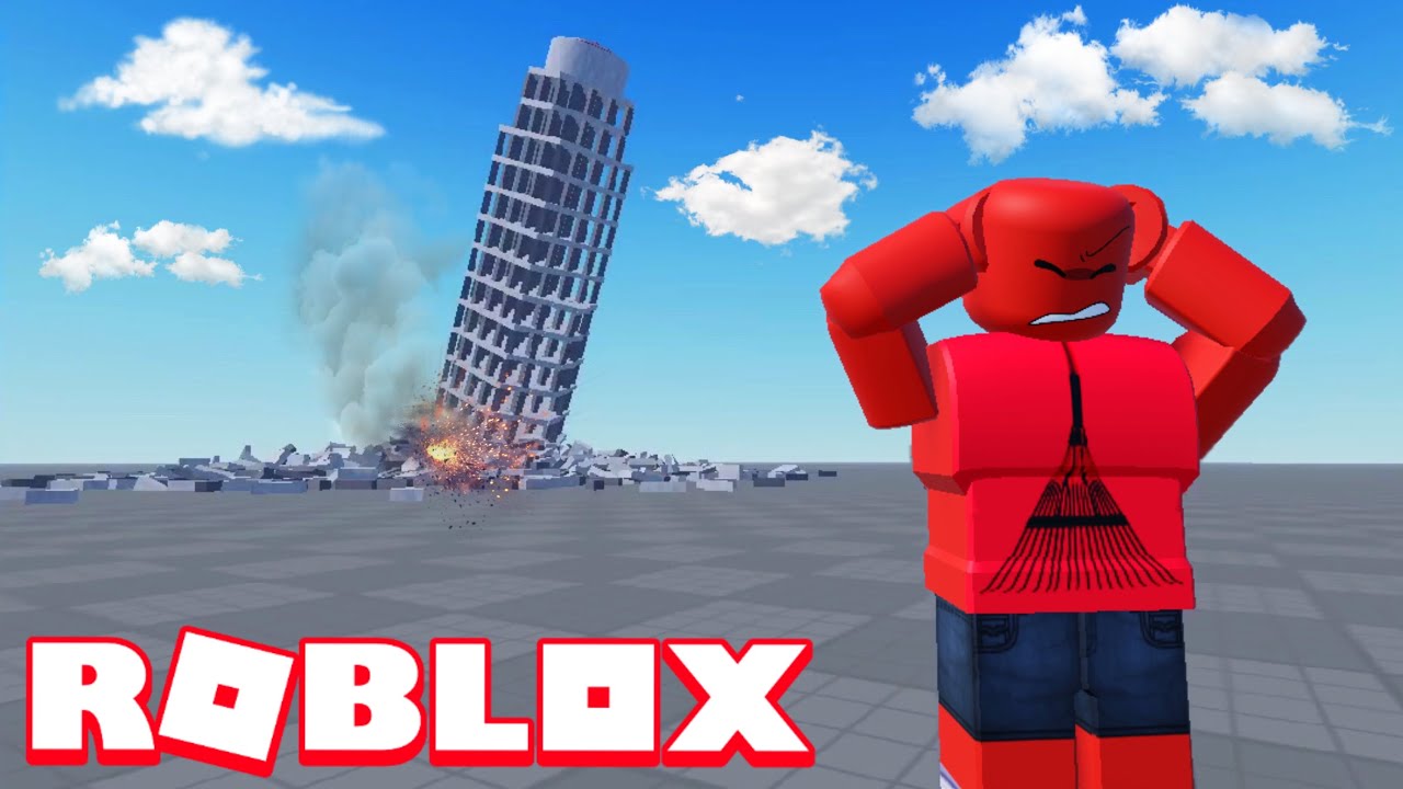 Уничтожение БАШЕН в ROBLOX…