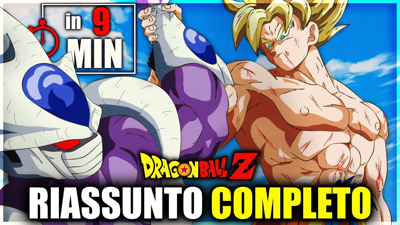 tutta la SAGA di COOLER in DRAGON BALL in 9 MINUTI
