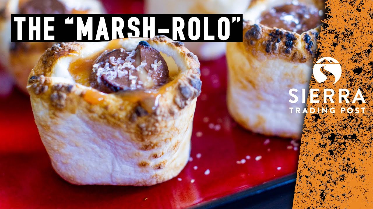 Camping Dessert - Salted Caramel Marshmallows