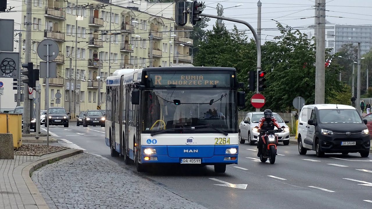 MAN NG363 #2264, PKM Gdynia (Przejazd, R) 🎶ZF