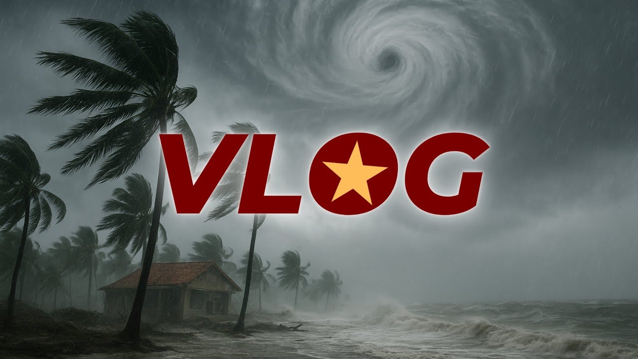 Taifun in Vietnam 🌀⚠️ Wir waren mittendrin 😳| SEA Reise 🇻🇳