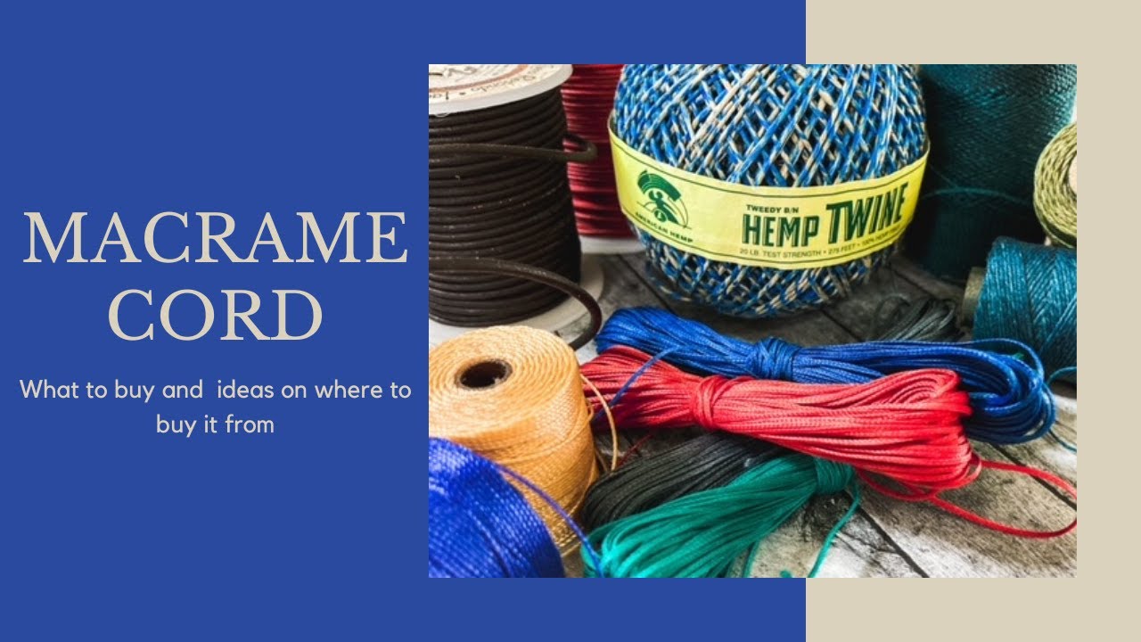 Macramé Cord For Jewelry | Everything You Need To Know to Get Started