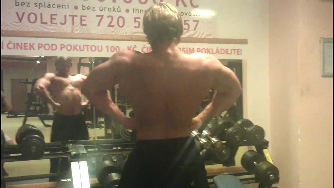 Filip Va&scaron;ko Training Amateur Bodybuilder - Rear Lat Spread