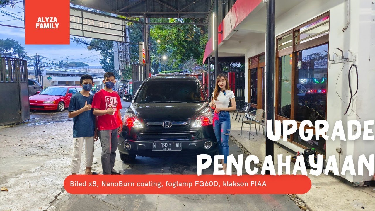 UPGRADE SADIS HEADLAMP GANTI PROJECTOR CRV GEN 3 TEMBUS KABUT DAN HUJAN