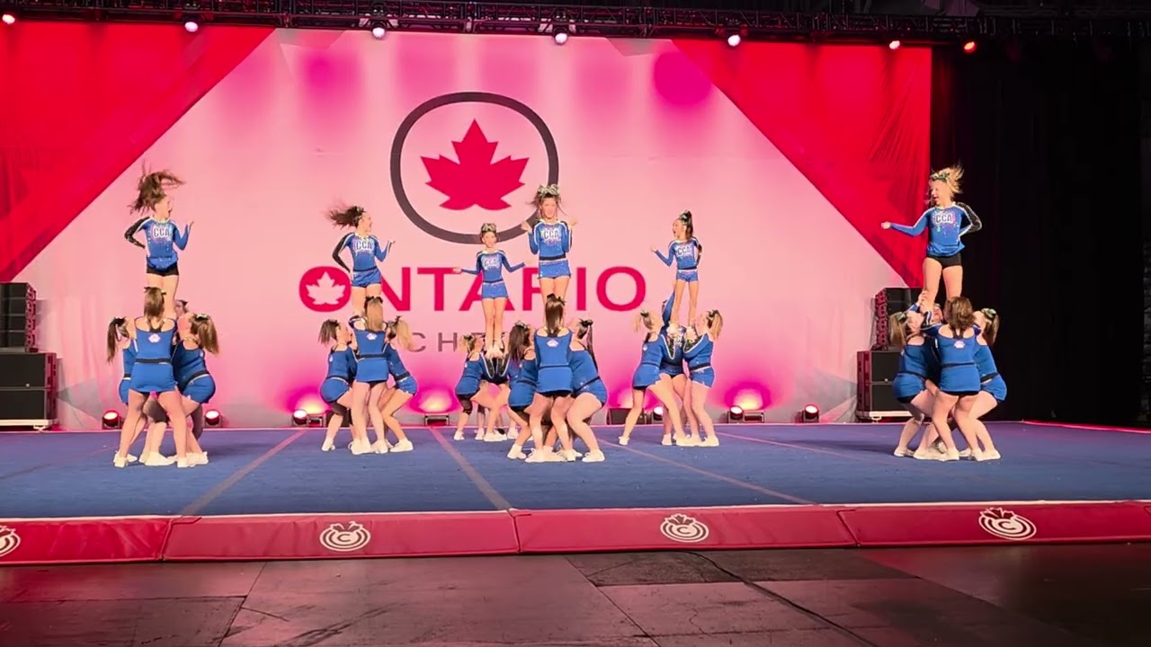 Champion Cheer Academy Allstar Cheerleading  U18 Level 4.2 APEX. OCF Provincials Day one. Brampton 