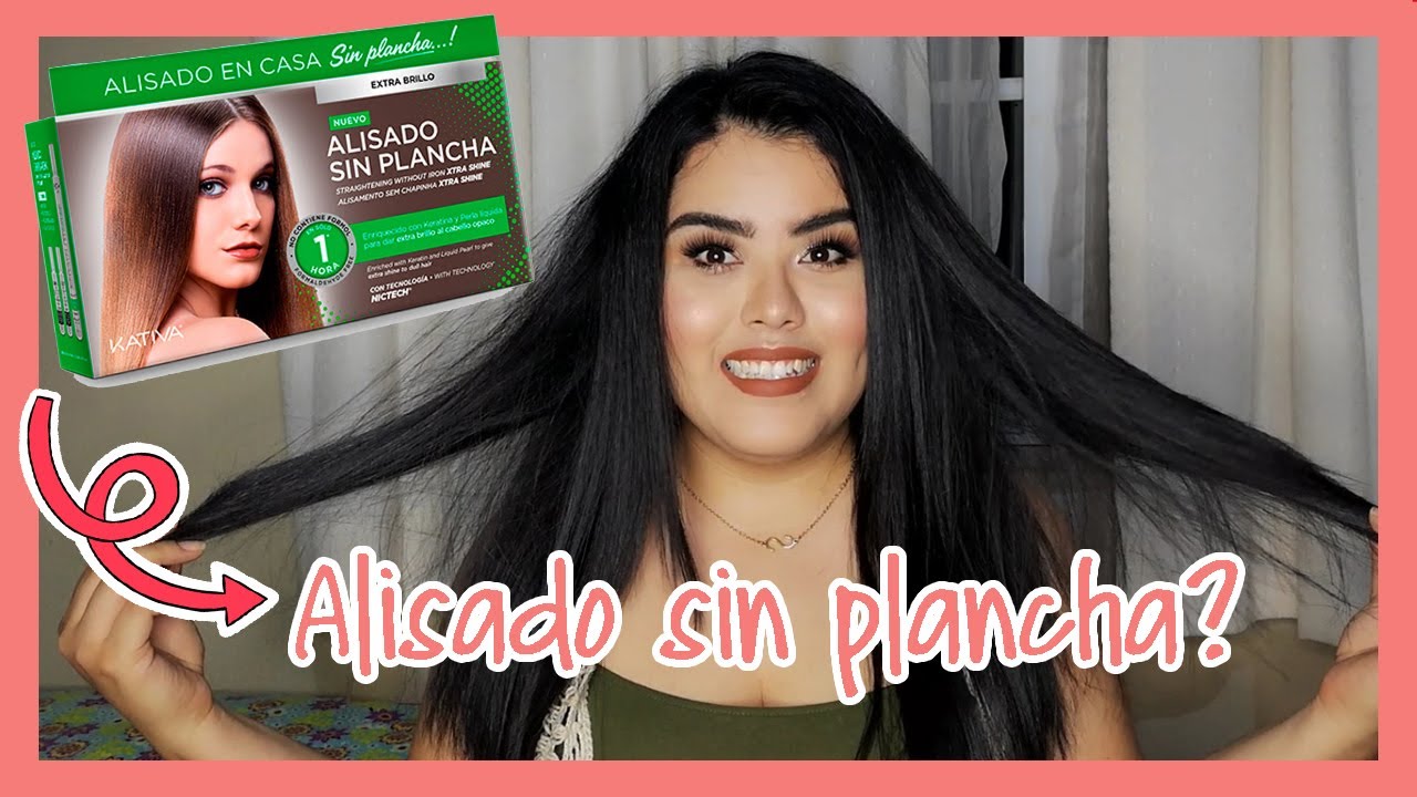 ALISADO SIN PLANCHA KATIVA DESDE CASA  || EXTRA BRILLO