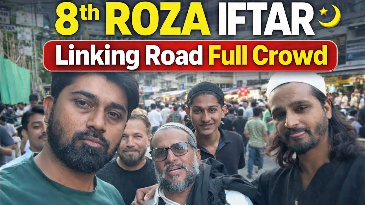 8th Roza Iftar at Linking Road Bandra | Ramzan Street Food Mumbai 2026