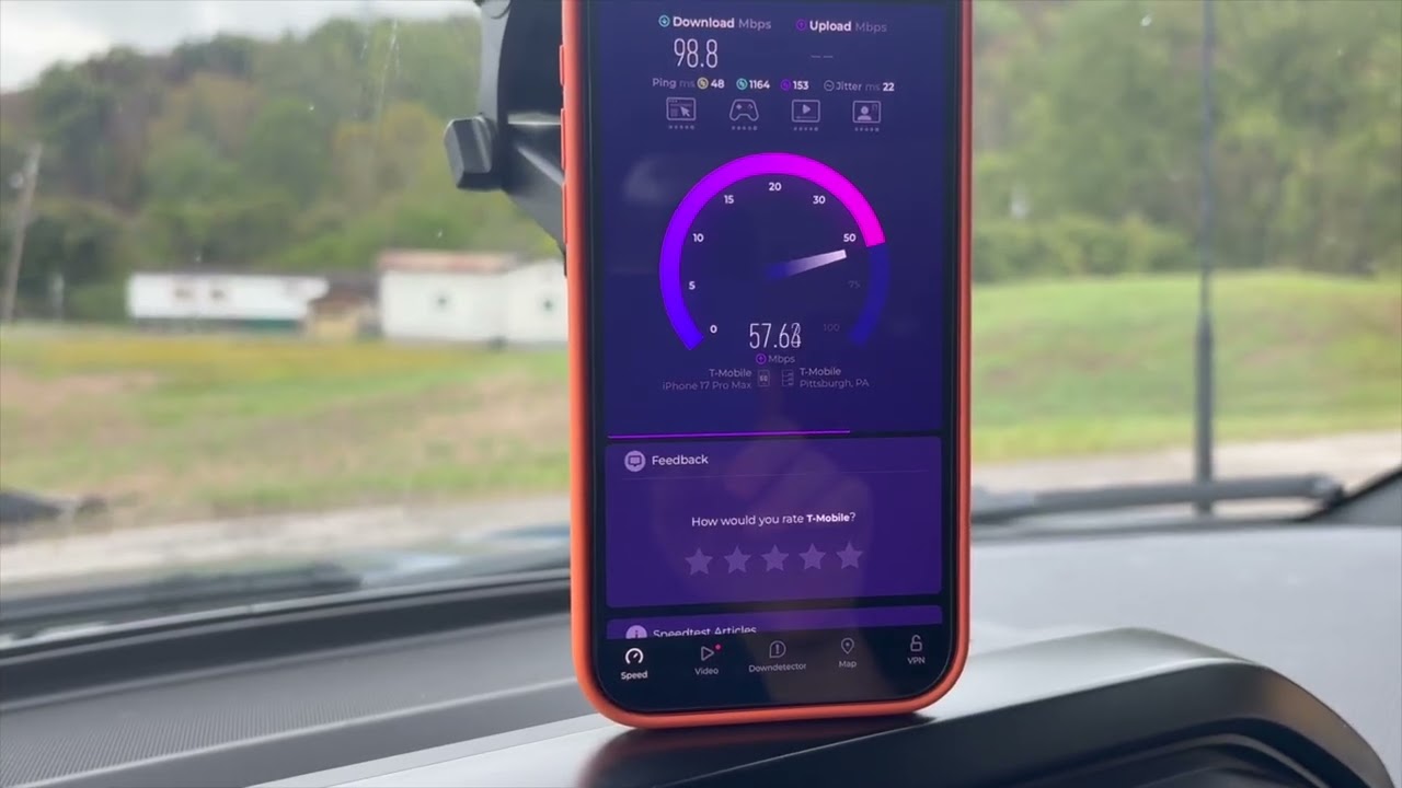RURAL WV SPEEDTESTING - Sand Fork WV - T-Mobile Verizon & AT&T