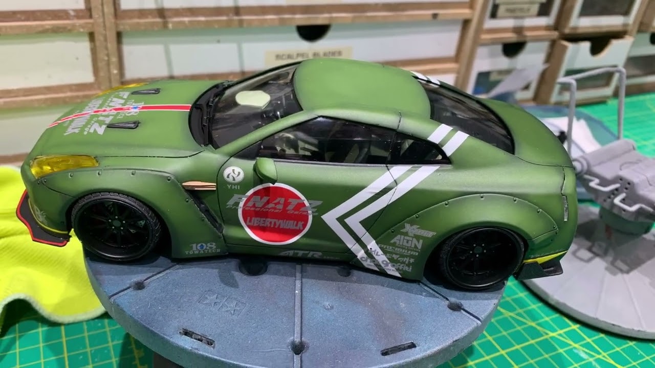 Aoshima liberty walk R35(zero fighter) 1/24