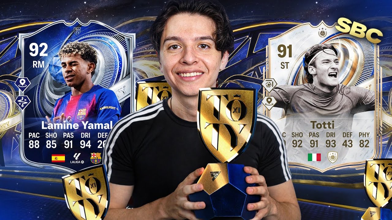 Arranque OFICIAL DE TOTY: TOTTI GOD en SBC, TOTY MH en SOBRES y la PRIMER EVO ROTA de TOTY!!!!