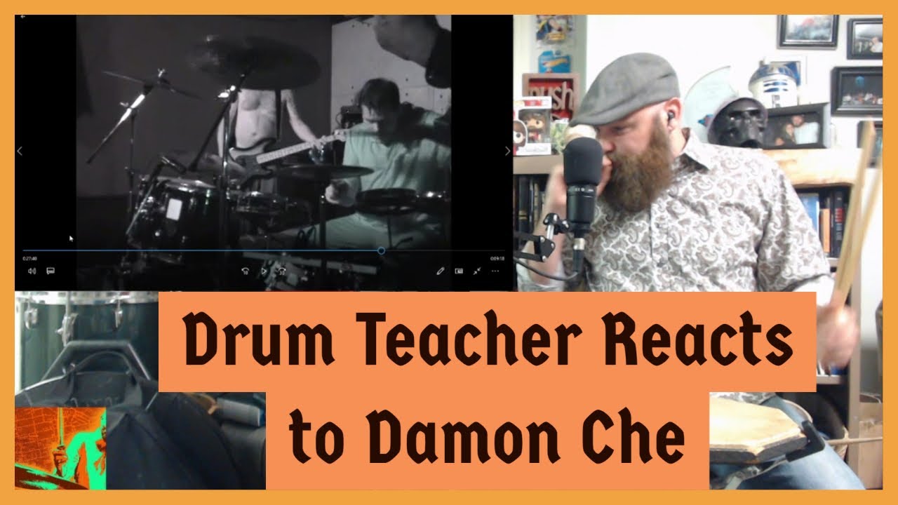 Drum Teacher Reacts to Damon Che w/Don Caballaro - Episode 91