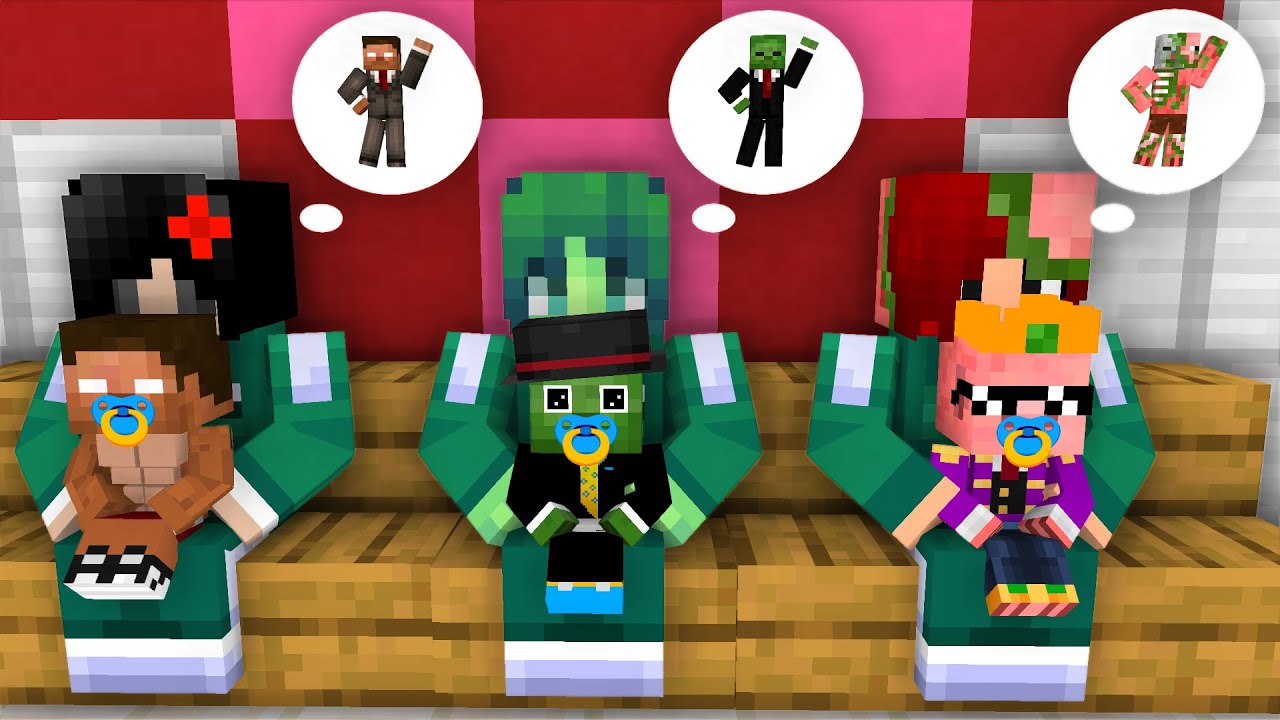 MONSTER SCHOOL: ALL CUTE GIRLS DOCTORS CHALLENGE & SQUID GAME RED LIGHT GREENLIGHT ALL CUTE