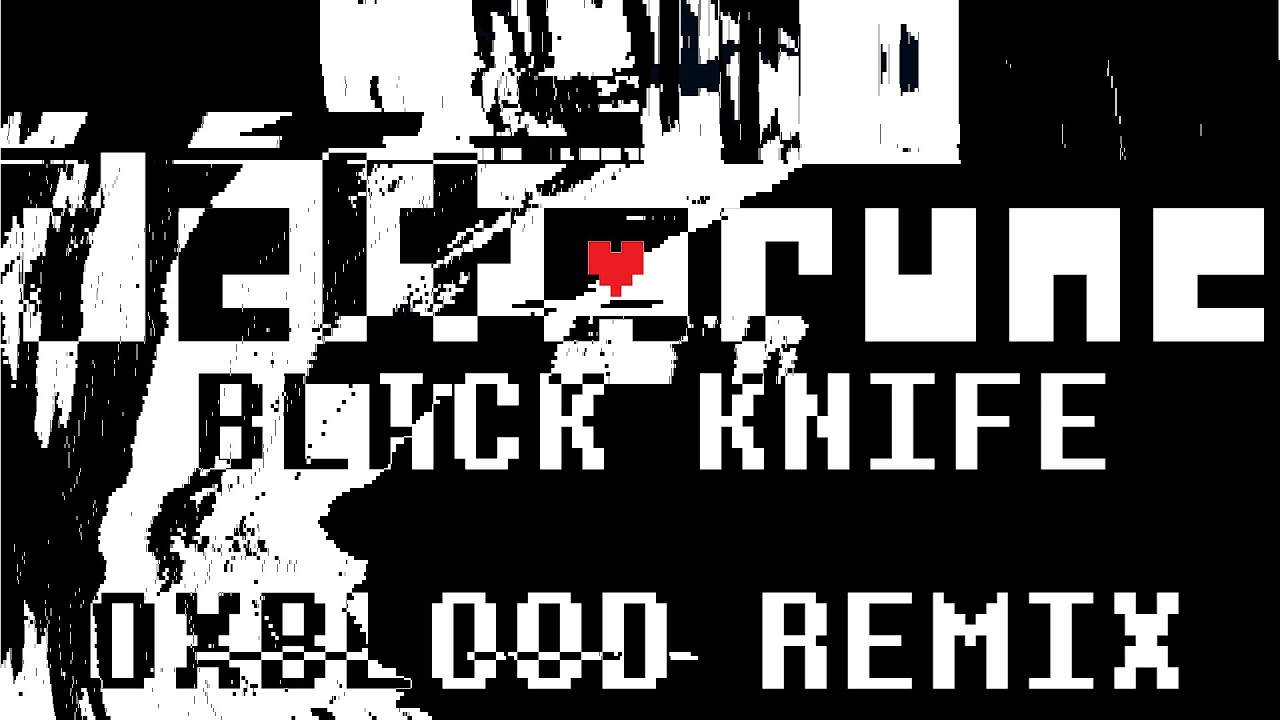 OXBLOOD COVER // Black Knife (DELTARUNE Chapter 3)