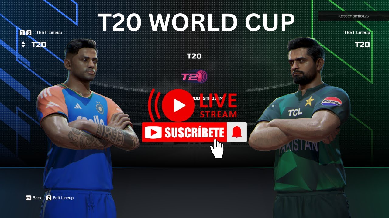 🔥 T20 WORLD CUP INDIA vs PAK🏆 DAY 1 🔥 | INDIA | Cricket 26 #cricket26  #t20worldcup2026  #viral