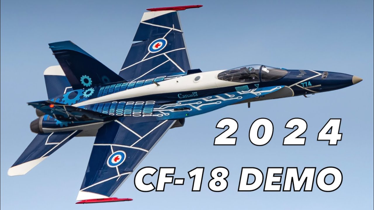 2024 CF-18 Demo Team's First Show of the Season! | 2024 Comox Airshow