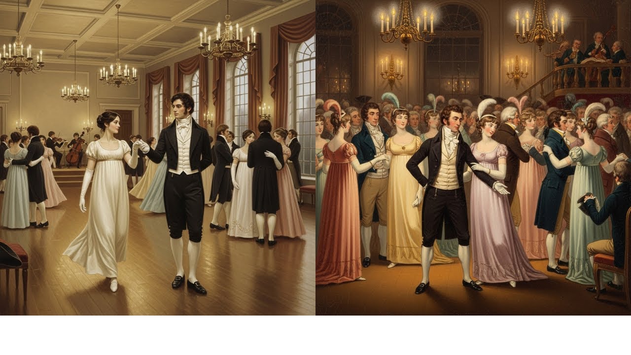 ,💃 Dancing with Mr  Darcy and Mr  Collins at the Netherfield Ball  Pride & Prejudice