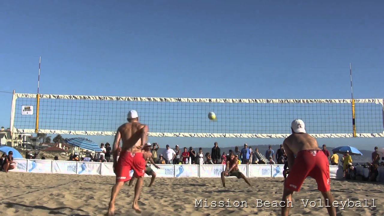 2014 AVP Manhattan Beach Open Jennings Casebeer vs Bourne Hyden