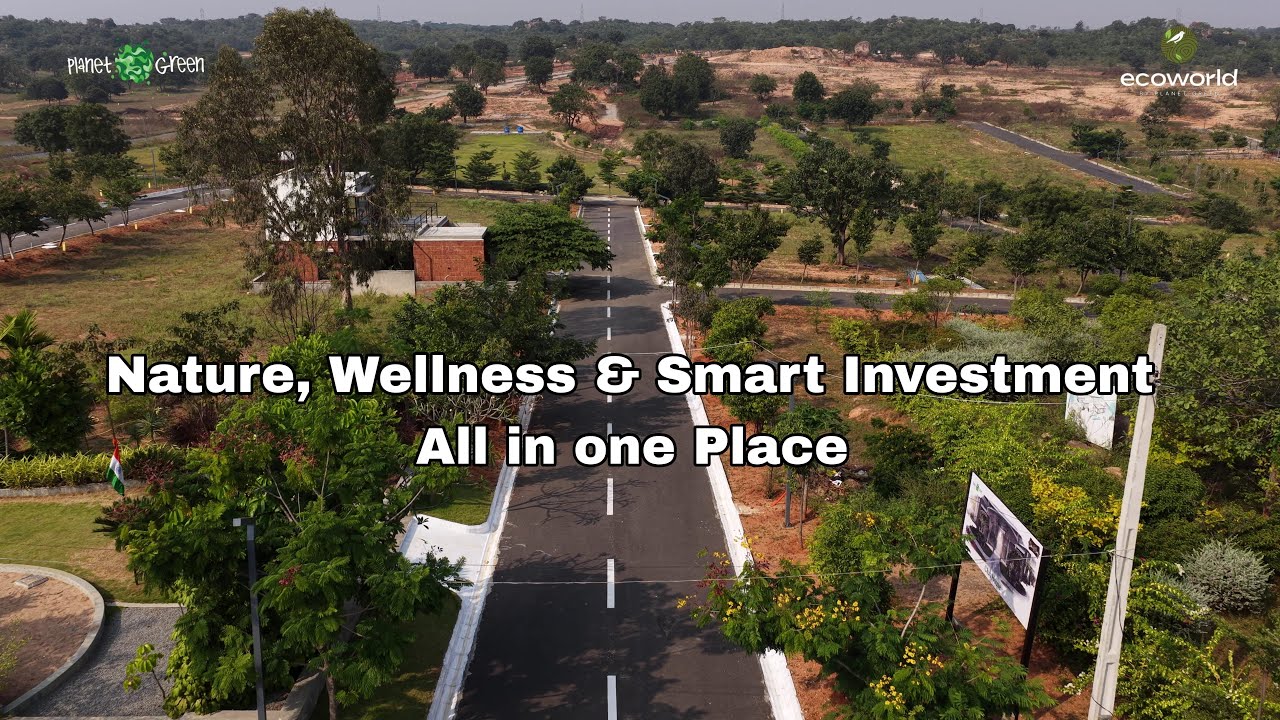 Position Eco World as a shield against city stress, pollution, and rising temperatures. #planetgreen