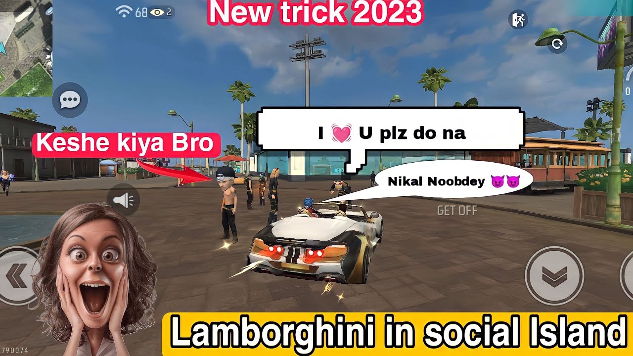 how to take lamborghini /car to social zone easily | Amazing training ground tricks ||#robinweezard