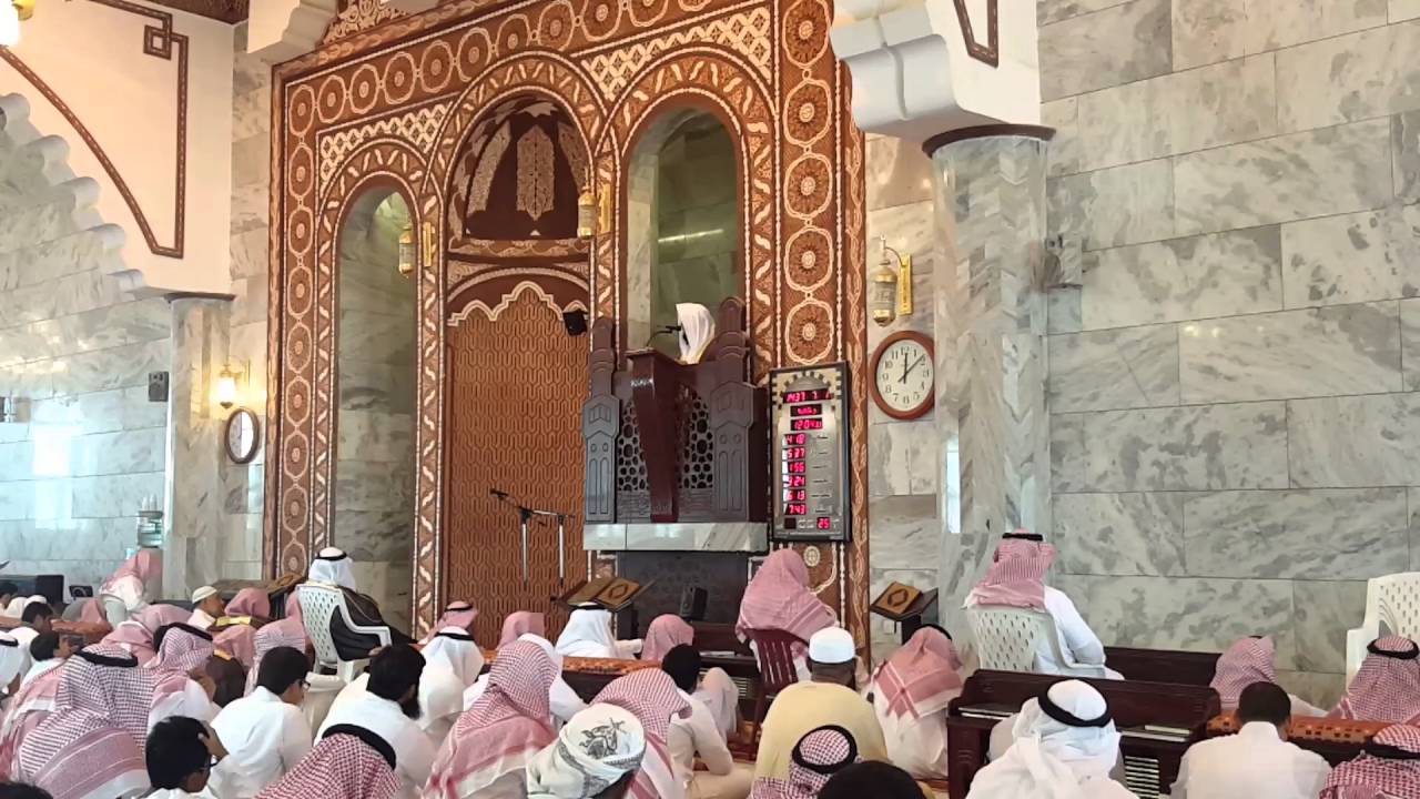 خطبة الجمعة بعنوان: الجنة طيبة لا يدخلها إلا طيب (المقطع الأول) - فضيلة الشيخ د ماجد الفريان