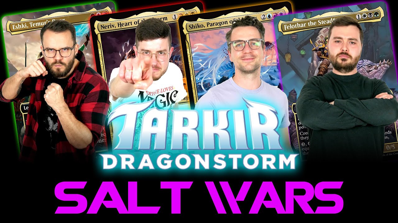 Tarkir Dragonstorm! | EDH Commander Gameplay [Deutsch] | Salt Wars #16