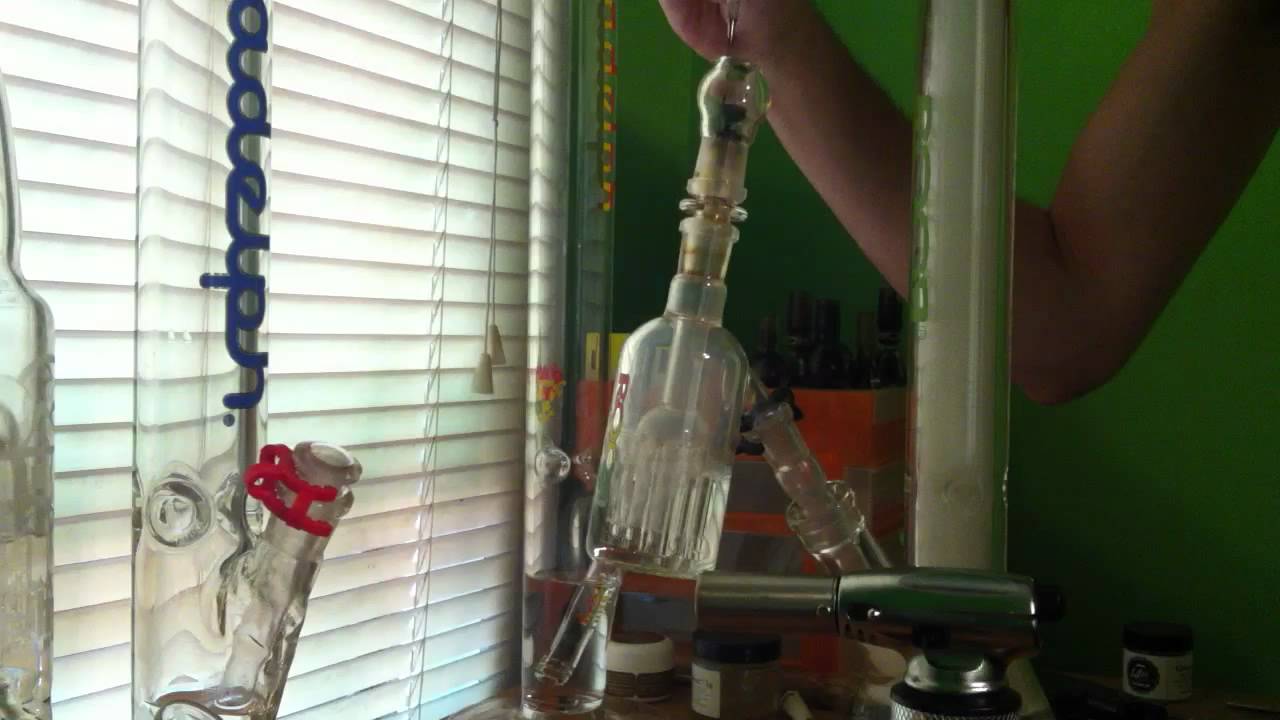 Roor 45 cm Green Label + Roor Tech 10 arm ash catcher Oil Rips