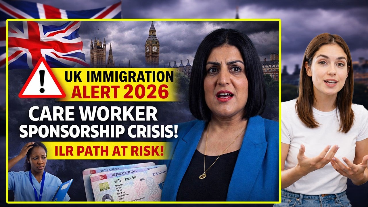 🚨 UK Immigration Alert 2026 | Care Worker Sponsorship Crisis | ILR Path at Risk 🇬🇧