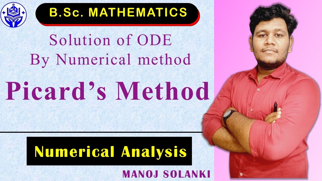 🔴 Picard's Method || Solution of ODE By Numerical method || #msmaths #bscmaths