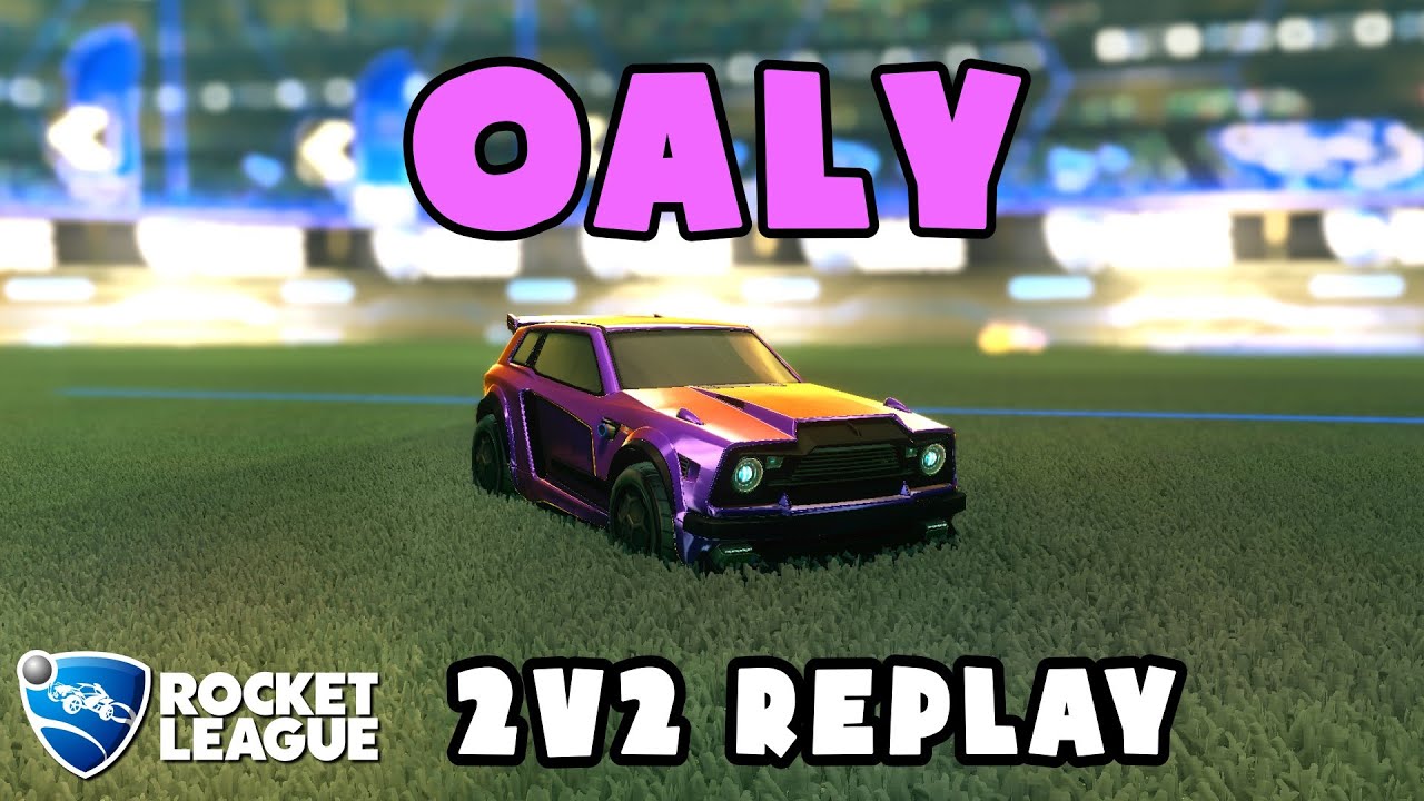 oaly Ranked 2v2 POV #32 - oaly & matsgrey VS rise & Tjester - Rocket League Replays