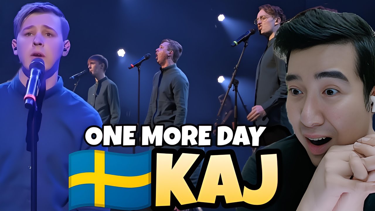 🇸🇪 KAJ - One Day More Cover| SWEDEN EUROVISION 2025 | REACTION