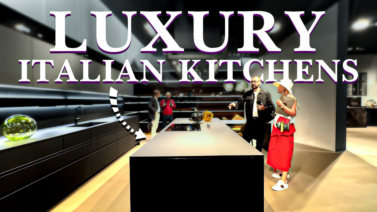 MUST-SEE Italian Luxury Kitchens at Milan Design Week