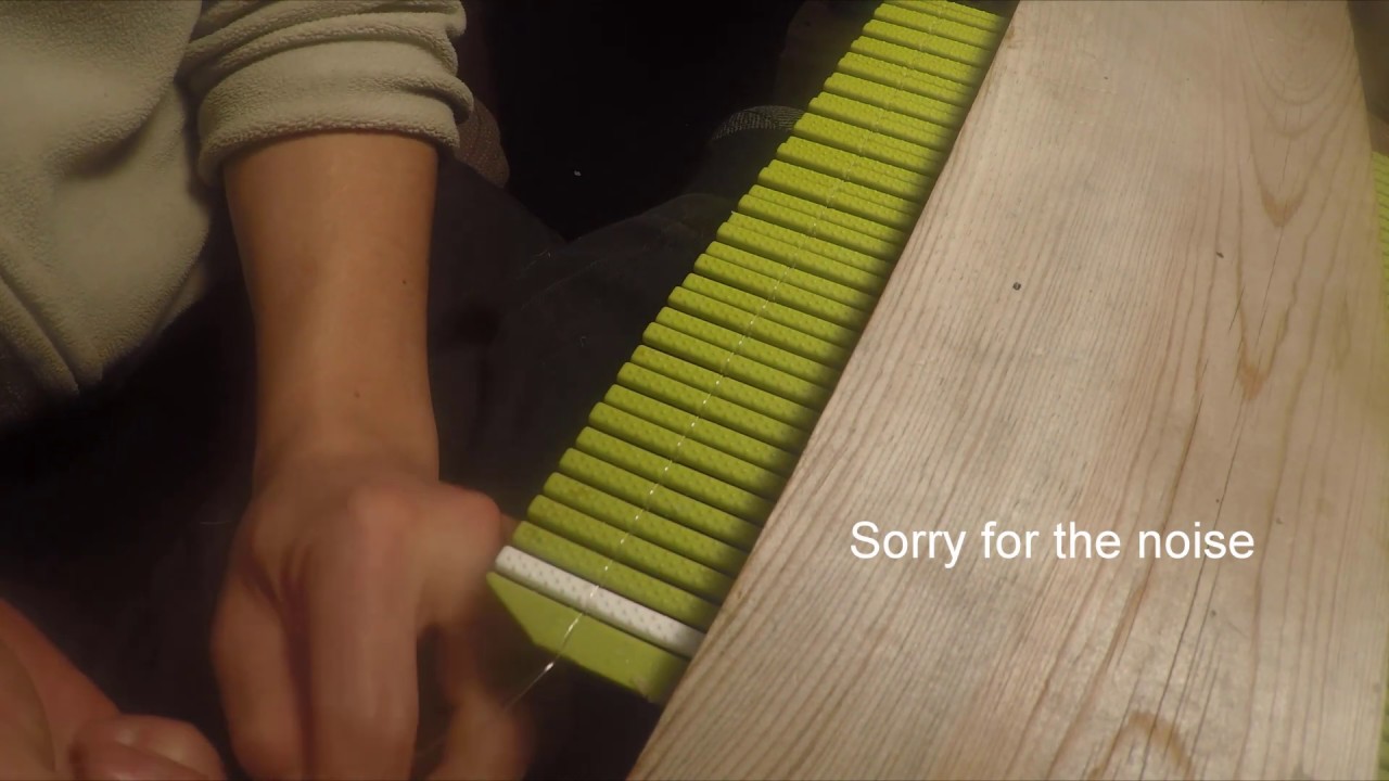 How to fix the Hasegawa sushi mat ハセガワ巻きすの直し方 (Part 2 of 2)