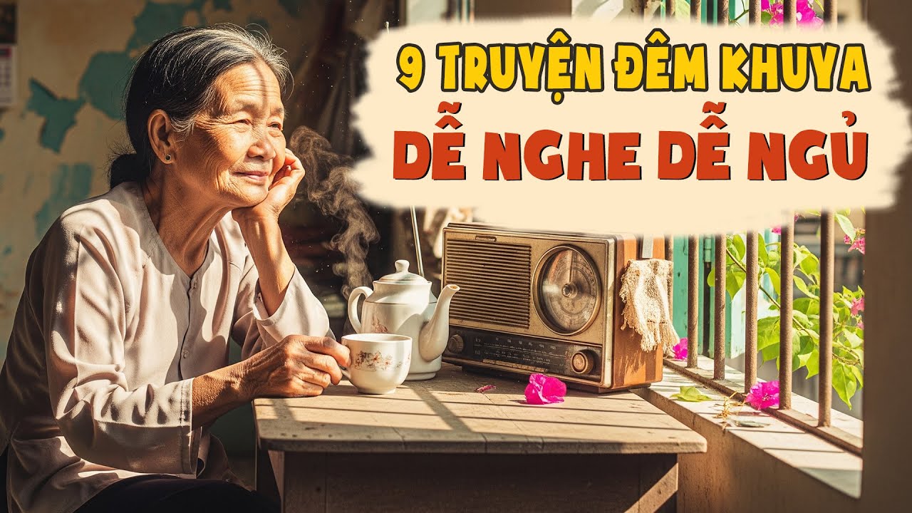 9 Truyện Đêm Khuya Của VOV NGHE MÃI KHÔNG CHÁN - 2 Tiếng Nghe Truyện Ngủ Ngon Tới Sáng