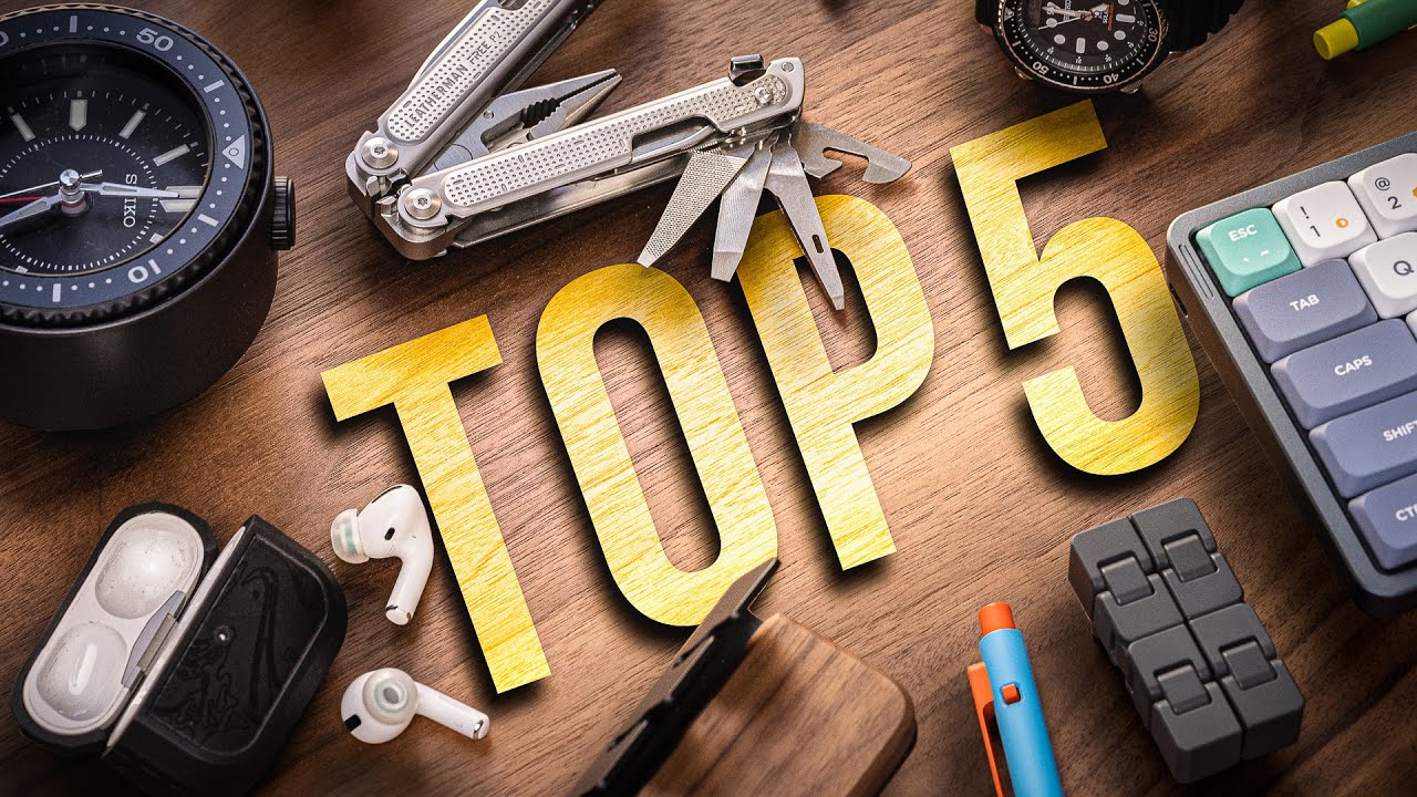 Top 5 Desk Accessories - What's On My Desk Ep. 3