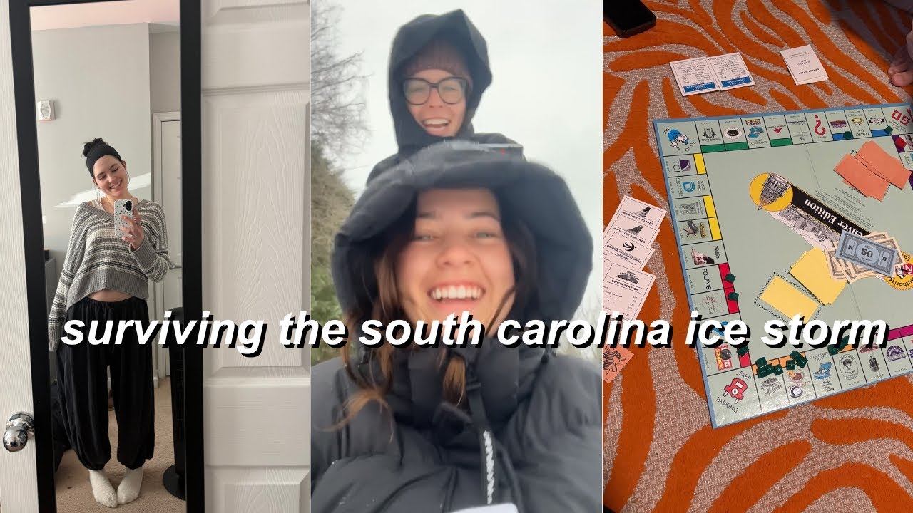 SURVIVING AN ICE STORM (in clemson sc)